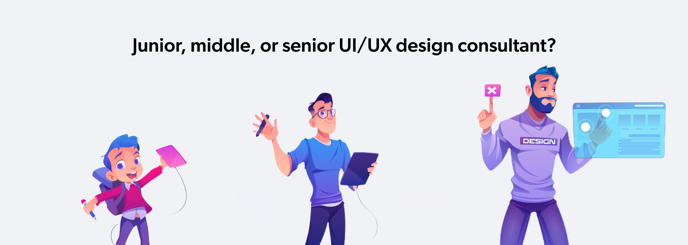 UI/UX design consultants