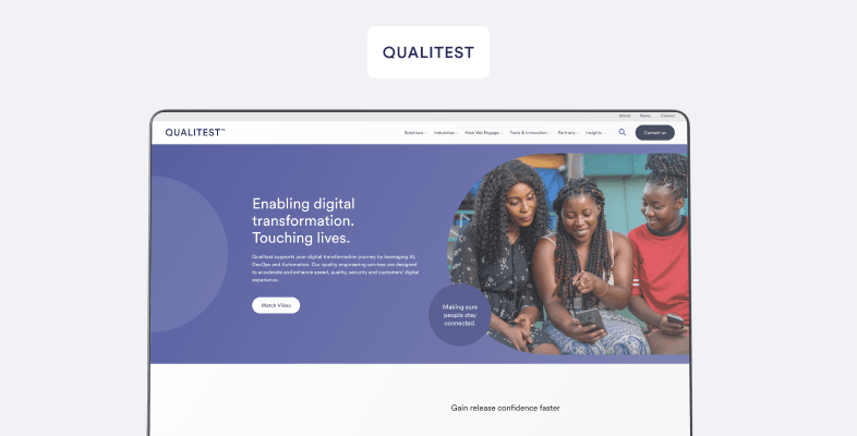 qualitest group test website