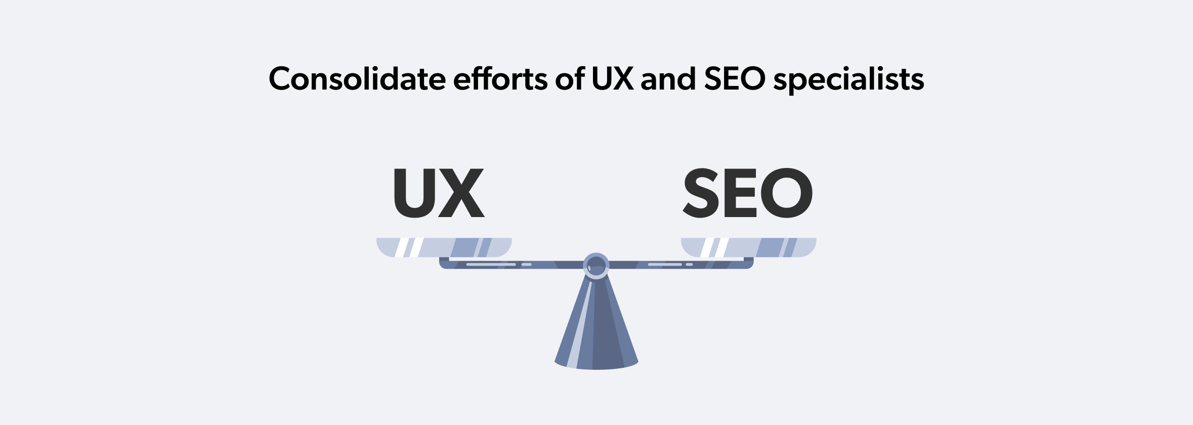 UX and SEO efforts for high conversions